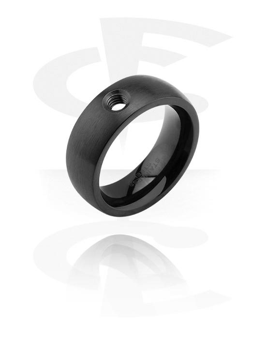X-Changer-ek, Ring for X-Changer, Fekete sebészeti acél, 316L