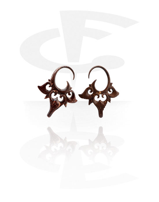 Accessoires pour étirer, Claw Earrings, Coco Shell