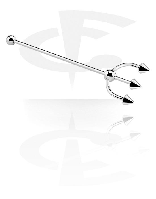 Barbells, Industrial barbell, Aço cirúrgico 316L