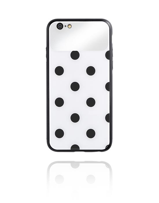 Phone cases, Mobile Case with Polka Dots, Thermoplastic