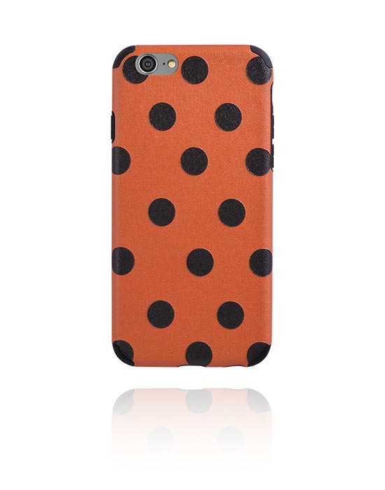 Phone cases, Mobile Case with Polka Dots, Thermoplastic