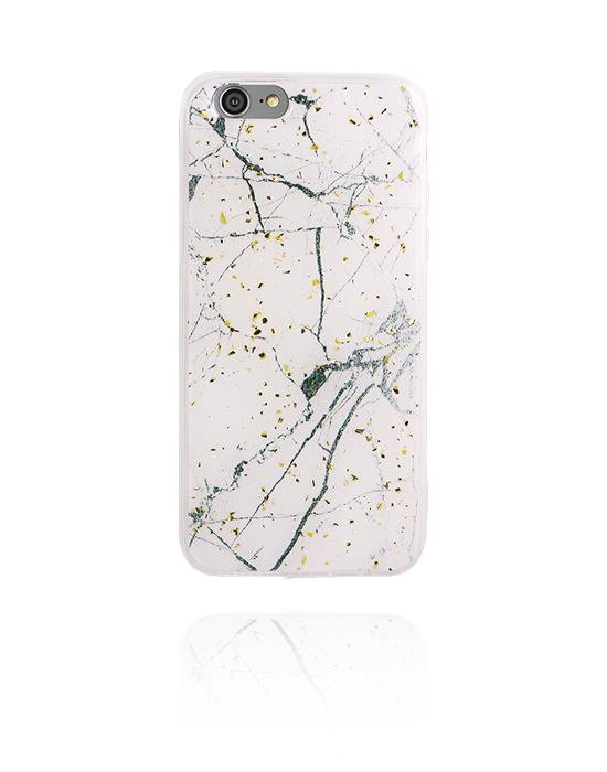 Phone cases, Mobile Case with Specs of Gold Design, Thermoplastic