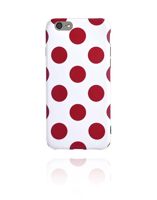 Coques de portable, Coque de portable avec points "polka dots", Thermoplastique