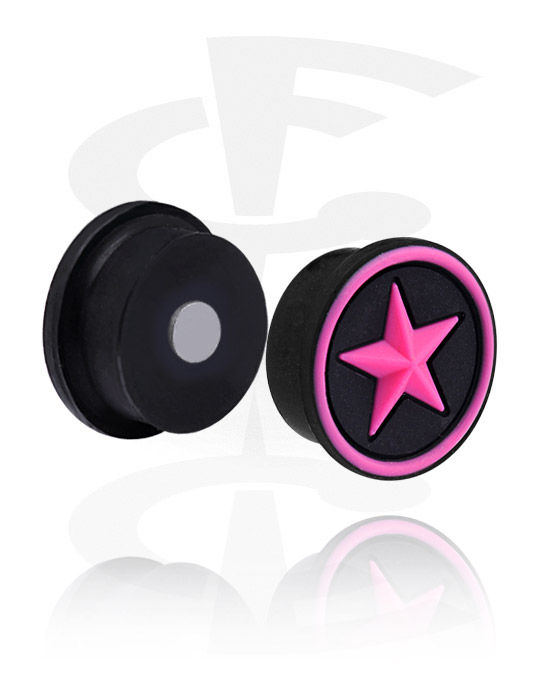 Tunnels & Plugs, Plug magnétique en silicone, Silicone