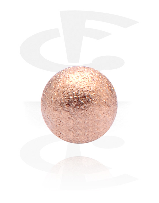 Kuler og staver ++, Ball, Rose Gold Plated Steel