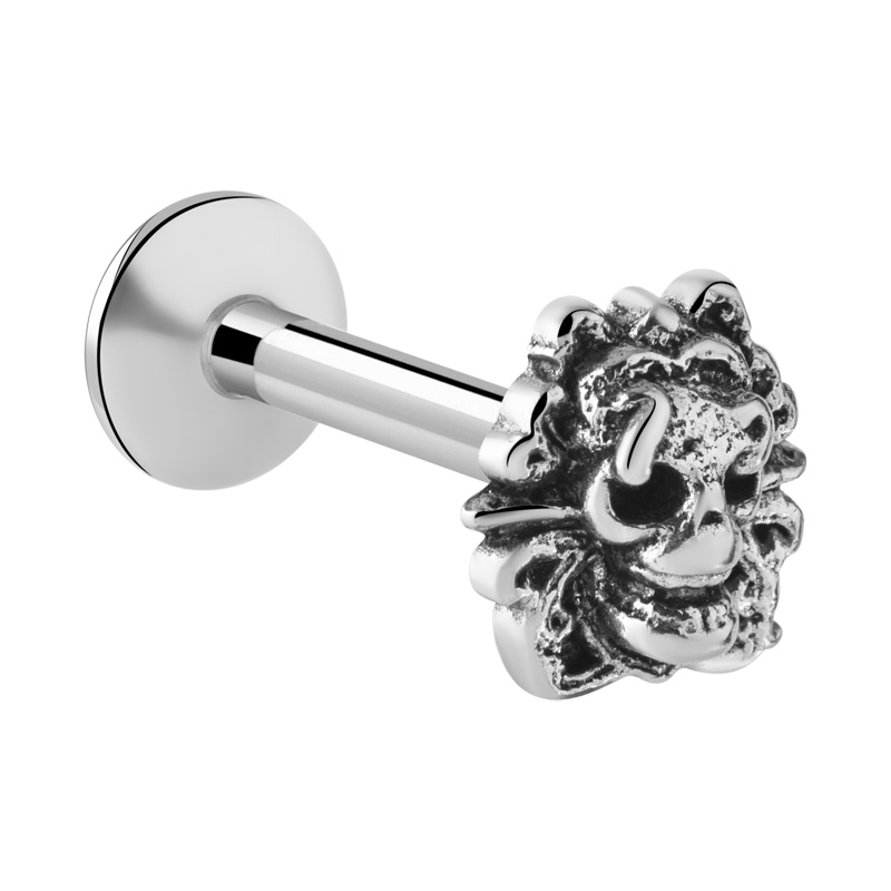Labret à filetage interne Acier chirurgical 316L Labrets