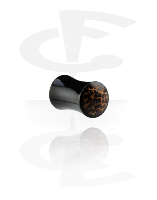 Tunnel & Plugs, Plain and Inlaid Plug, Organisches Material