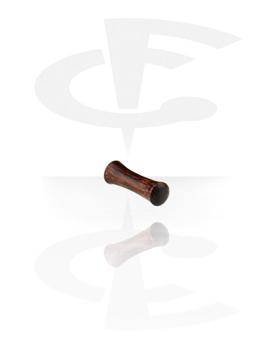 Alagutak és dugók, Wood Flared Plug (Tamarind), Organic Materials