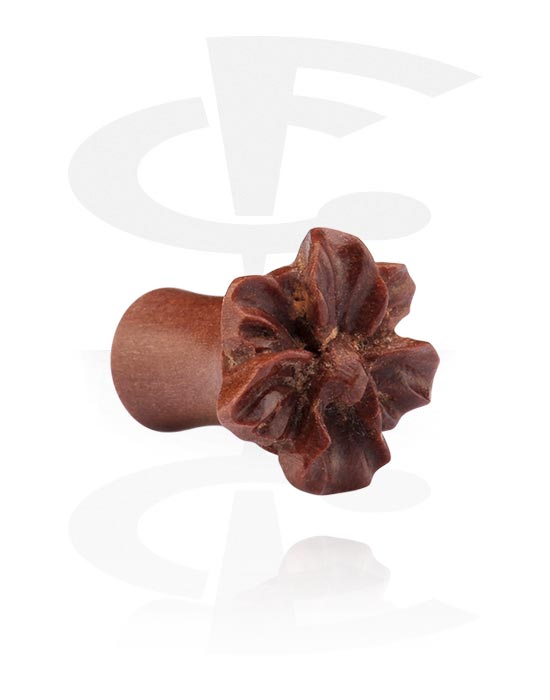 Tunely & plugy, Carved Plug, Rosewood