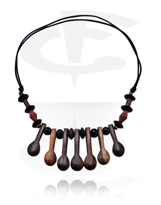 Halskjeder, Necklace, Wood