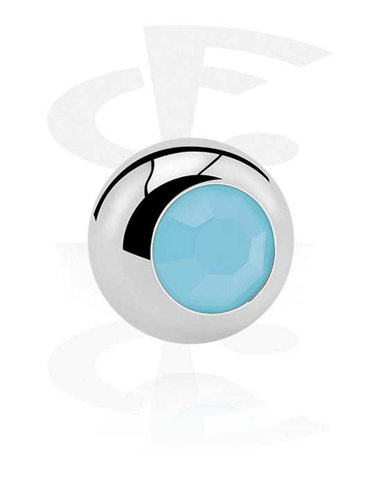 36 Billes De Piercing 14G 5mm - Acier Chirurgical & Acrylique - Pour Nombril, Langue, Oreille - Rajnard