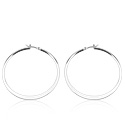 Orecchini, Hoop earrings, Acciaio chirurgico 316L, Ottone placcato