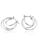 Boucles d'oreilles, Boucles d'oreilles, Acier chirurgical 316L ,  Laiton plaqué