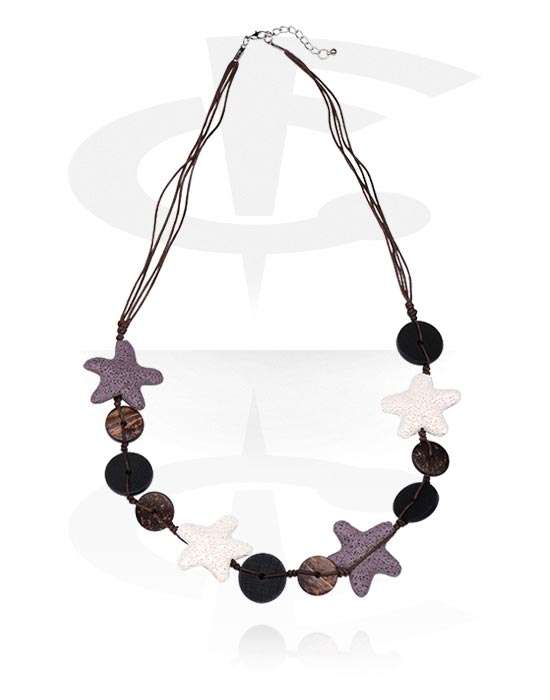 Halsketten, Modische Halskette, Basalt