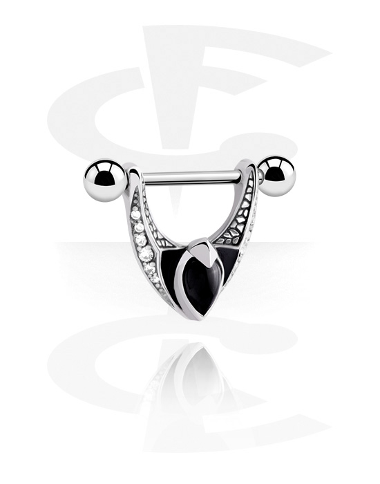 Piercingové šperky do bradavky, Štít pro bradavky, Chirurgická ocel 316L