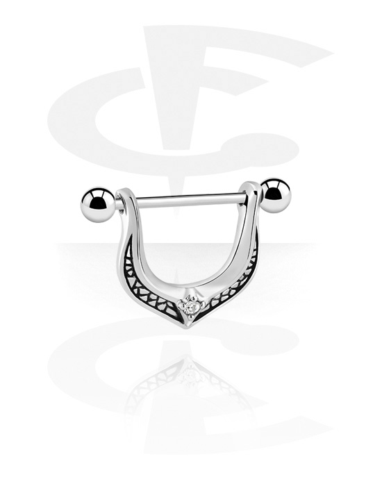 Piercingové šperky do bradavky, Štít pro bradavky, Chirurgická ocel 316L