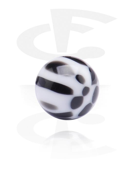 Kulor, stavar & mer, Ball for threaded pins (acrylic, various colours), Akryl
