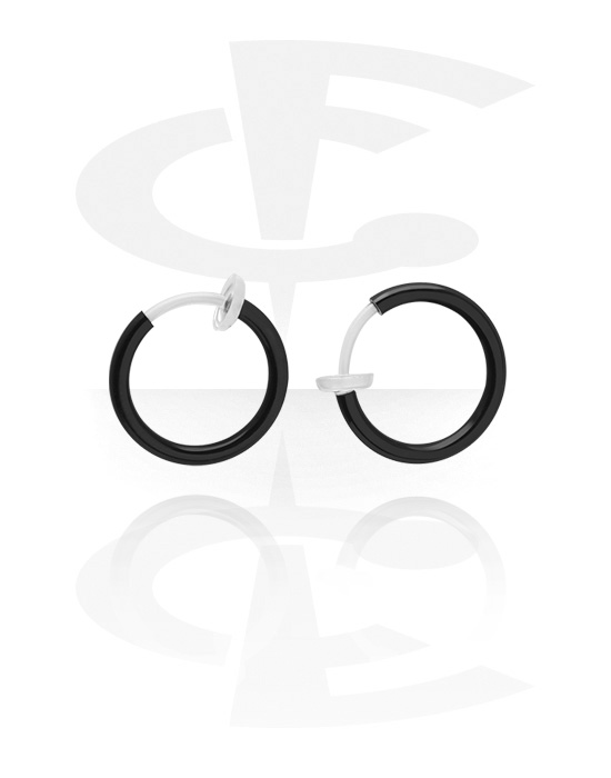 Lažni piercing nakit, Lažne naušnice, Kirurški čelik 316L, Akril