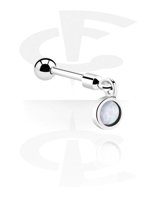 Sztangi, Barbell with Charm, Surgical Steel 316L