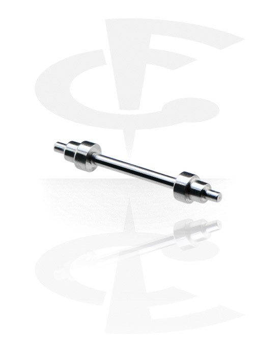 Barbellit, Barbell with Mini Dums, Surgical Steel 316L