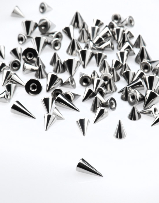 Tukkupakkaukset, Micro Cones for 1.2mm, Surgical Steel 316L