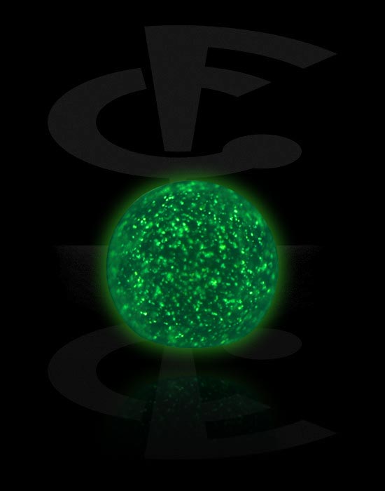 Balls, Pins & More, Micro Glow in the Dark Ball, Acrylic