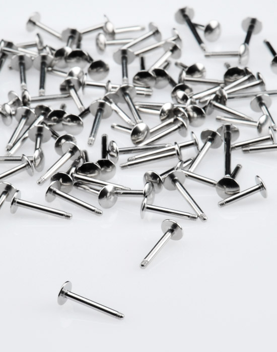 Super sale bundles, Micro Labret Pins Gauge 1.2mm, Surgical Steel 316L