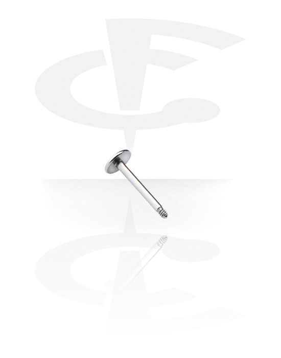 Kulor, stavar & mer, Micro Labret Pin (1.0mm), Surgical Steel 316L