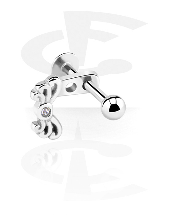 Helix & Tragus, Tragus-wrap, Chirurgisch staal 316L
