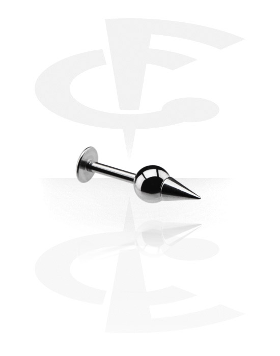 Labretter, Micro Labret with Thorn, Surgical Steel 316L