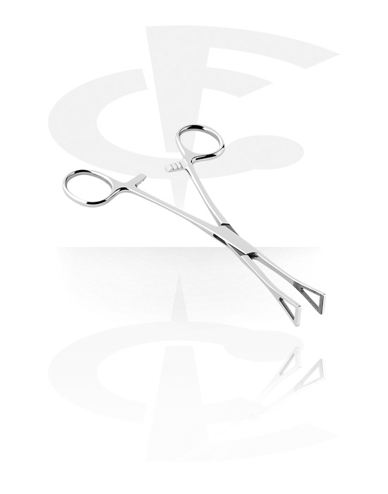 Outils et accessoires, Petite pince arrondie, Acier chirurgical 316L