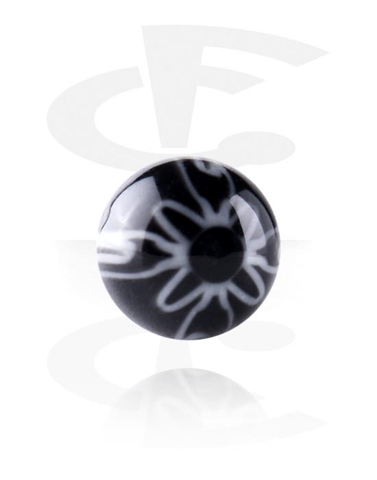 Kulor, stavar & mer, Ball for 1.2mm threaded pins (acrylic), Akryl
