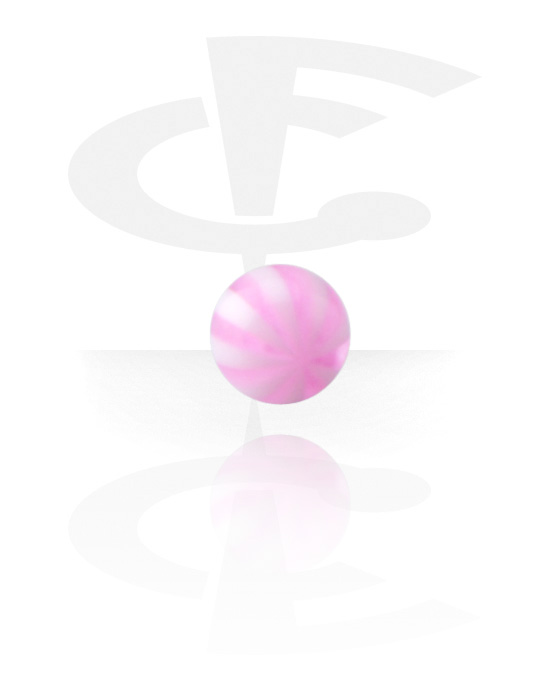 Kulor, stavar & mer, Micro Multistriped Ball, Acryl