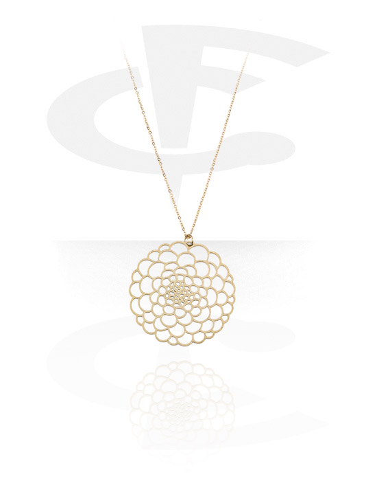 Necklaces, Fashion Necklace, Gold Plated Surgical Steel 316L