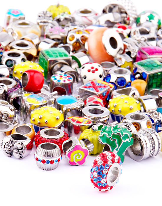 Super Sale Bundles, Super Sale Bundle Beads für Bead-Armbänder, Chirurgenstahl 316L