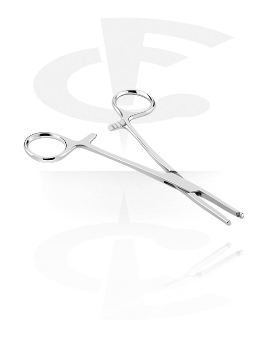 Piercingové nástroje a příslušenství, Hemostat kleště, Chirurgická ocel 316L