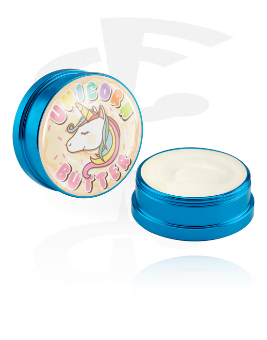 Reiniging en verzorging, Conditioning creme en deodorant voor piercings ‘Unicorn-Butter’, Aluminium container