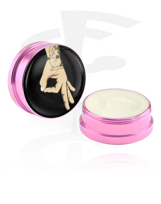 Čištění a péče, Ošetřující krém a deodorant na piercingy s Designem Circle Game, Hliníková nádoba