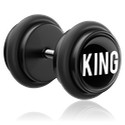 Faux piercings, Faux plug, Acrylique, Acier chirurgical 316L