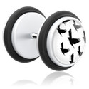 Faux piercings, Faux plug, Acrylique, Acier chirurgical 316L
