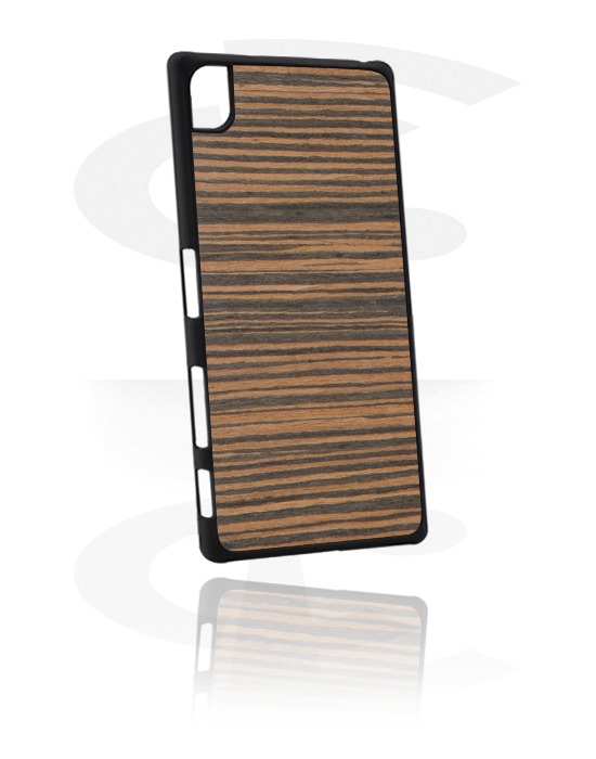 Phone cases, Mobile Case with Wooden Inlay, Plastic, Wood