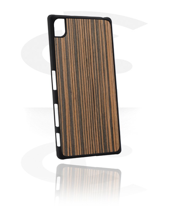 Phone cases, Mobile Case with Wooden Inlay, Plastic, Wood