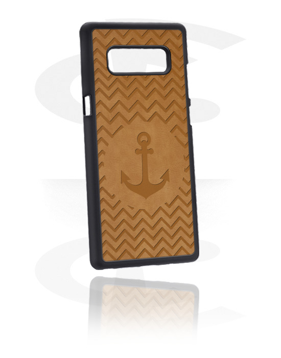 Phone cases, Mobile Case with leather inlay, Plastic, Imitation Leather