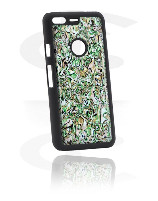 Phone cases, Mobile Case with imitation mother of pearl inlay, Plastic, Imitation Mother of Pearl