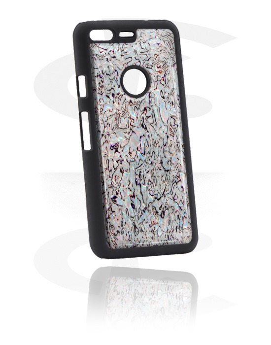 Phone cases, Mobile Case with imitation mother of pearl inlay, Plastic, Imitation Mother of Pearl