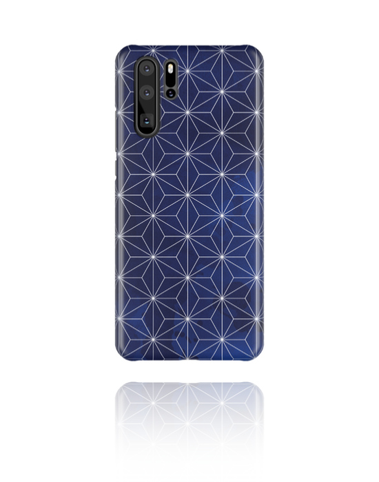 Cover per cellulare, Cover per cellulare con mosaico blu navy, Plastica
