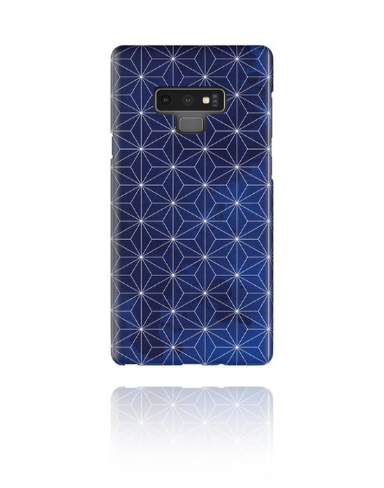 Fundas de móvil, Funda para móvil con mosaico azul marino, Plástico