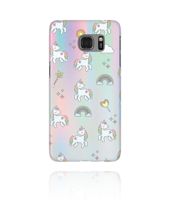 Phone cases, Mobile Case with Crazy Unicorn Design, Plastic