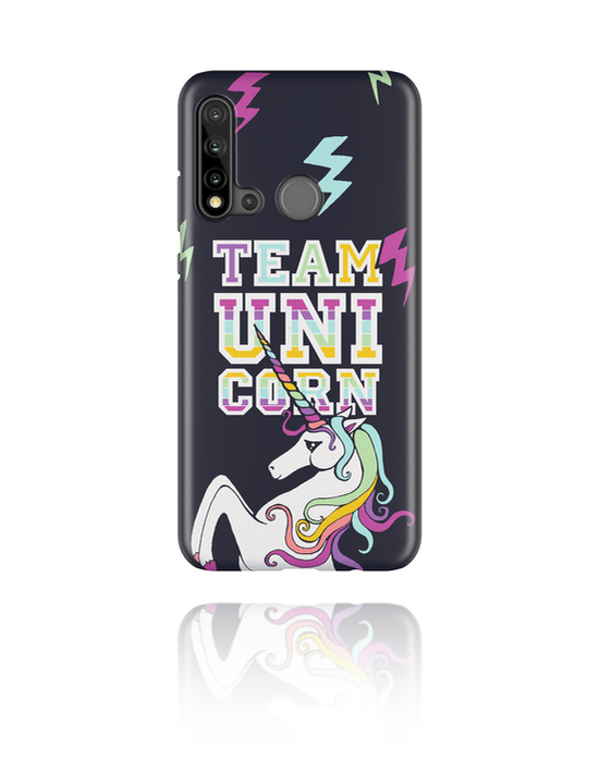 Mobilcovers, Mobiletui med Crazy Unicorn-design, Plastik