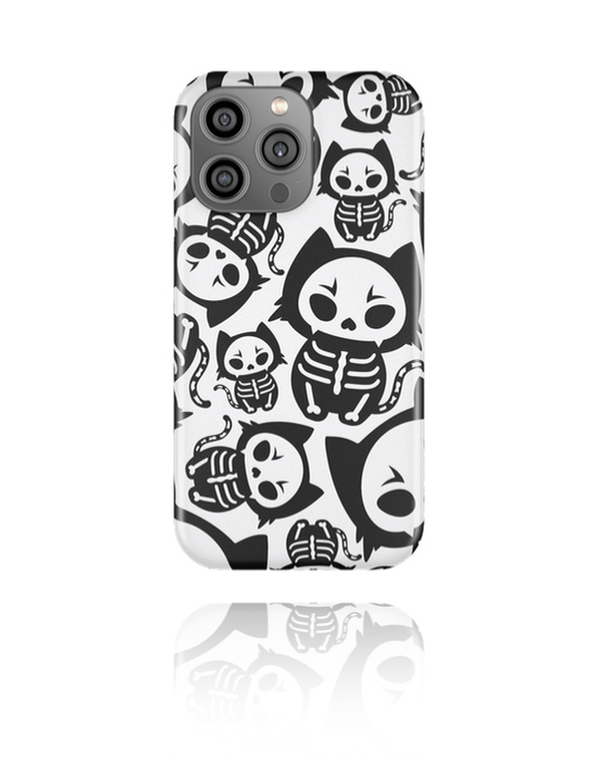 Capas para telemóvel, Capa para telemóvel com design esqueletos queridos, Plástico